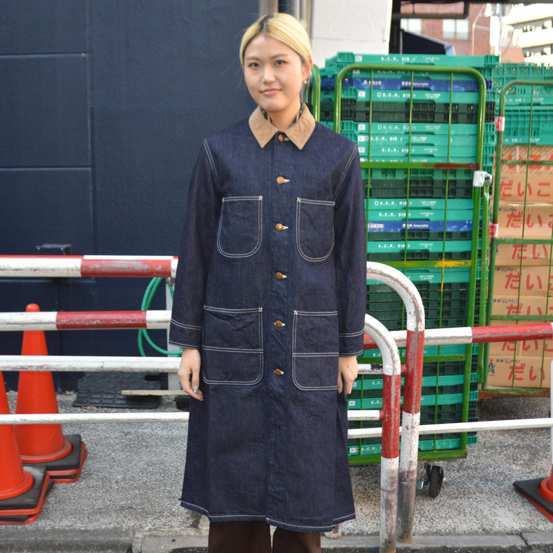 STUDIO D'ARTISAN LADYS "SDL-4018" Denim Coat