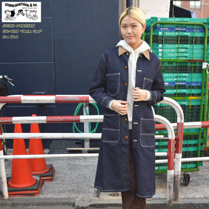 STUDIO D'ARTISAN LADYS "SDL-4018" Denim Coat