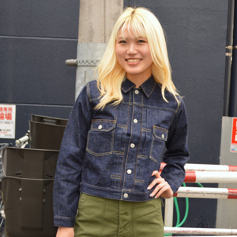 STUDIO D'ARTISAN LADYS "SDL-412" 2nd Type Denim Jacket