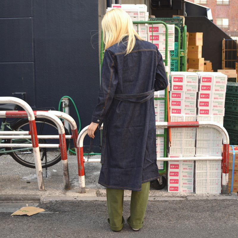 STUDIO D'ARTISAN LADYS "SDL-5022" Denim A-Line Dress