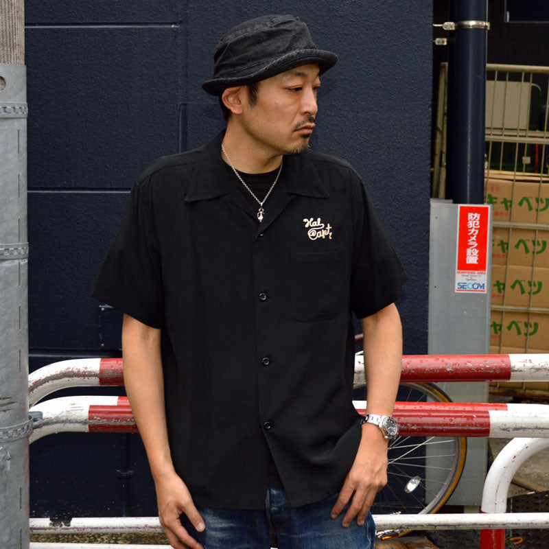 STYLE EYES "SE39261" RAYON BOWLING SHIRT "CUSTOM BODY SHOP"