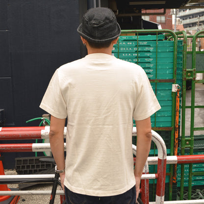 tanuki "SM0427S" Crew Neck Heavy T-shirt"Shiramayu"