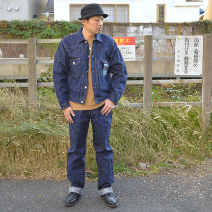 STUDIO D'ARTISAN "SP-107" 45th AIKIWAMI Slub Denim 16oz Type 2 Denim Jacket