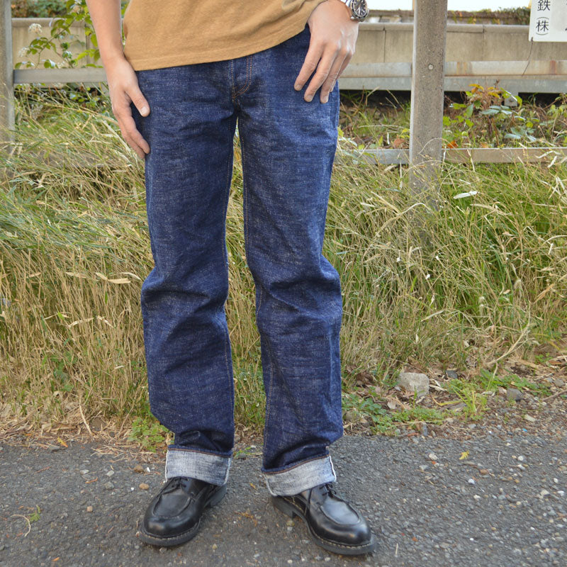 STUDIO D'ARTISAN "SP-108" 45th AIKIWAMI Slab Jeans 16oz Regular Straight