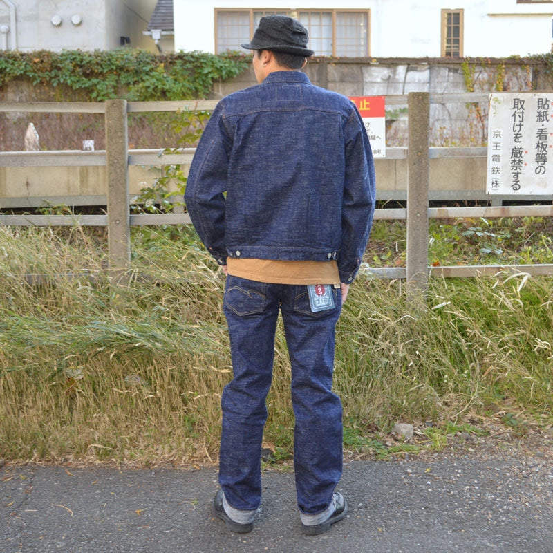 STUDIO D'ARTISAN "SP-108" 45th AIKIWAMI Slab Jeans 16oz Regular Straight