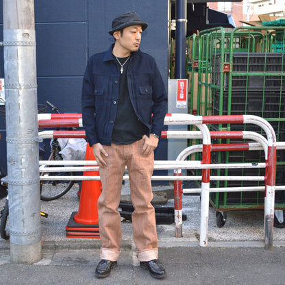 STUDIO D'ARTISAN "SP-110" 45th 16oz kakikiwami Slab Jeans Regular Straight