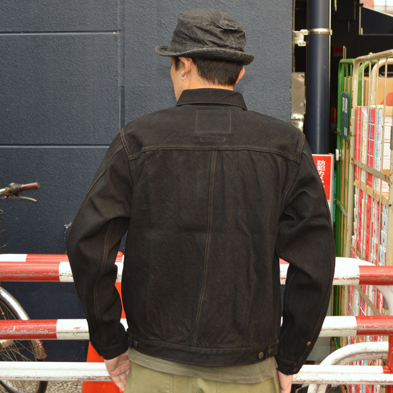 STUDIO D'ARTISAN "SP-121" 45th AMAMI DOROZOME × INDIGO 18oz Type 2 Denim Jacket