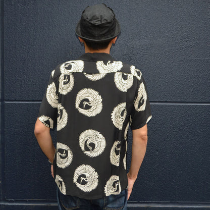 SUN SURF "SS39629" S/S Rayon Hawaiian Shirt “ORIENTAL BORDER