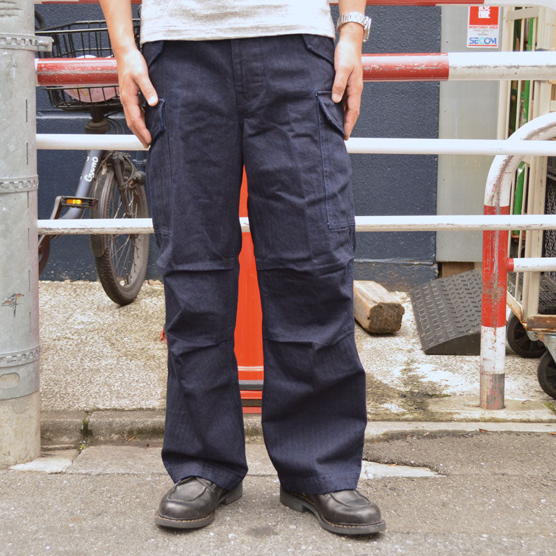 Black Friday!! 30%OFF!! tanuki "TNK305" Herringbone M-65 Pants