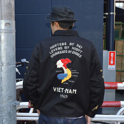 TAILOR TOYO "TT15684" Cotton Vietnam Jacket “VIETNAM MAP”