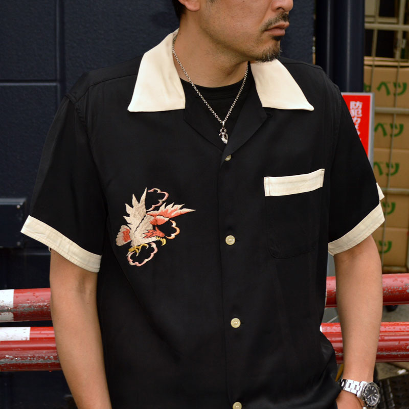 TAILOR TOYO "TT39301" SUKA BOWLING SHIRT “EAGLE”