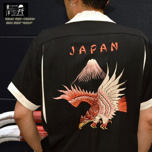 TAILOR TOYO "TT39301" SUKA BOWLING SHIRT “EAGLE”