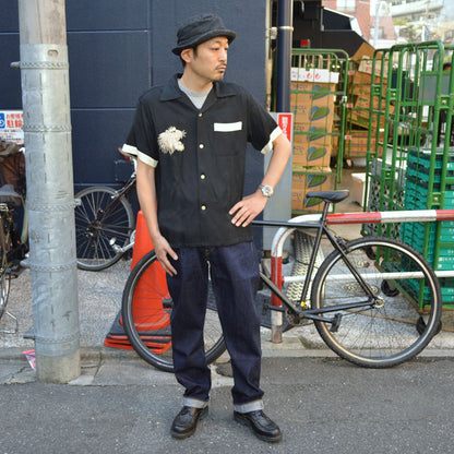 TAILOR TOYO "TT39302" SUKA BOWLING SHIRT “ROARING TIGER”