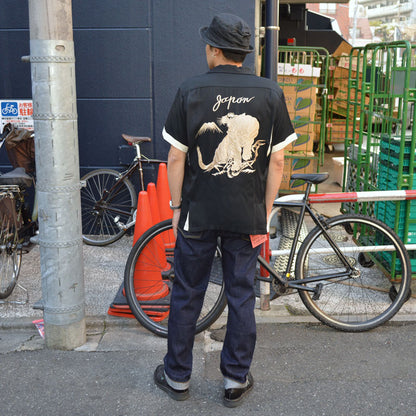 TAILOR TOYO "TT39302" SUKA BOWLING SHIRT “ROARING TIGER”