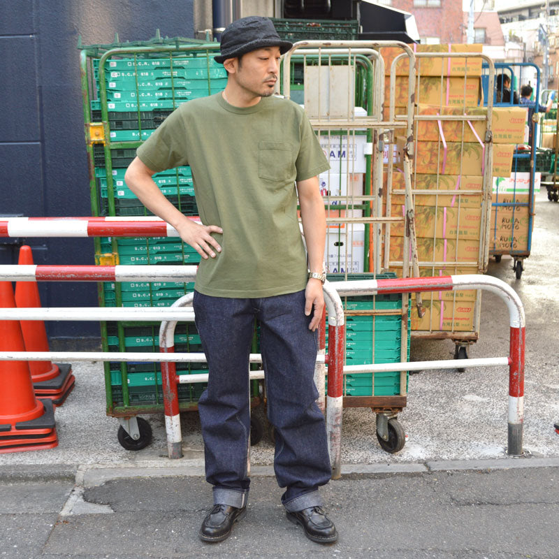 WHITESVILLE "WV78932" CREWNECK S/S POCKET Tee