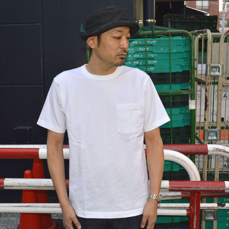 WHITESVILLE "WV78932" CREWNECK S/S POCKET Tee