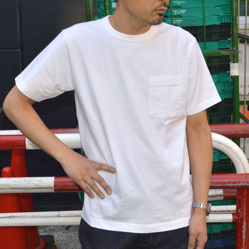 WHITESVILLE "WV78932" CREWNECK S/S POCKET Tee