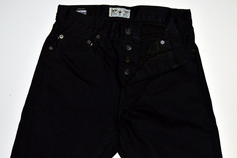 Black Friday!! 20%OFF!! MOMOTARO JEANS "MXJE3100" 15.7oz ID×BK NARROW TAPERED