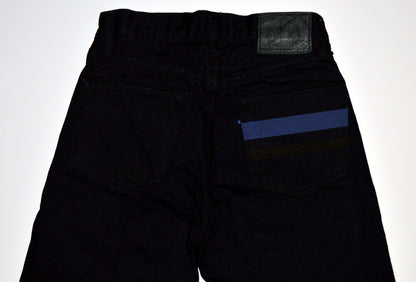 Black Friday!! 20%OFF!! MOMOTARO JEANS "MXJE3100" 15.7oz ID×BK NARROW TAPERED