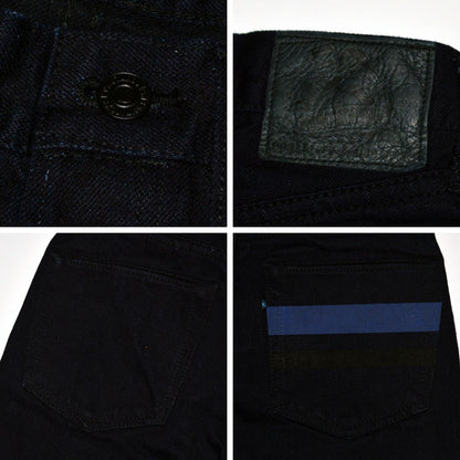 Black Friday!! 20%OFF!! MOMOTARO JEANS "MXJE3500" 15.7oz ID×BK CLASSIC STRAIGHT