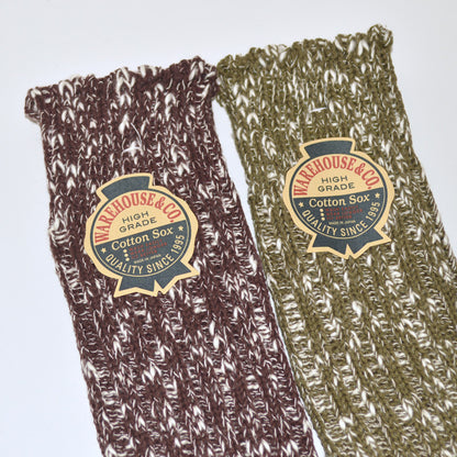 WARE HOUSE ”5235” SLUB RIB ZOKKI SOCKS