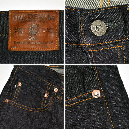 ONI DENIM "ONI-222" 15oz Low Tension Denim Super Wide Straight