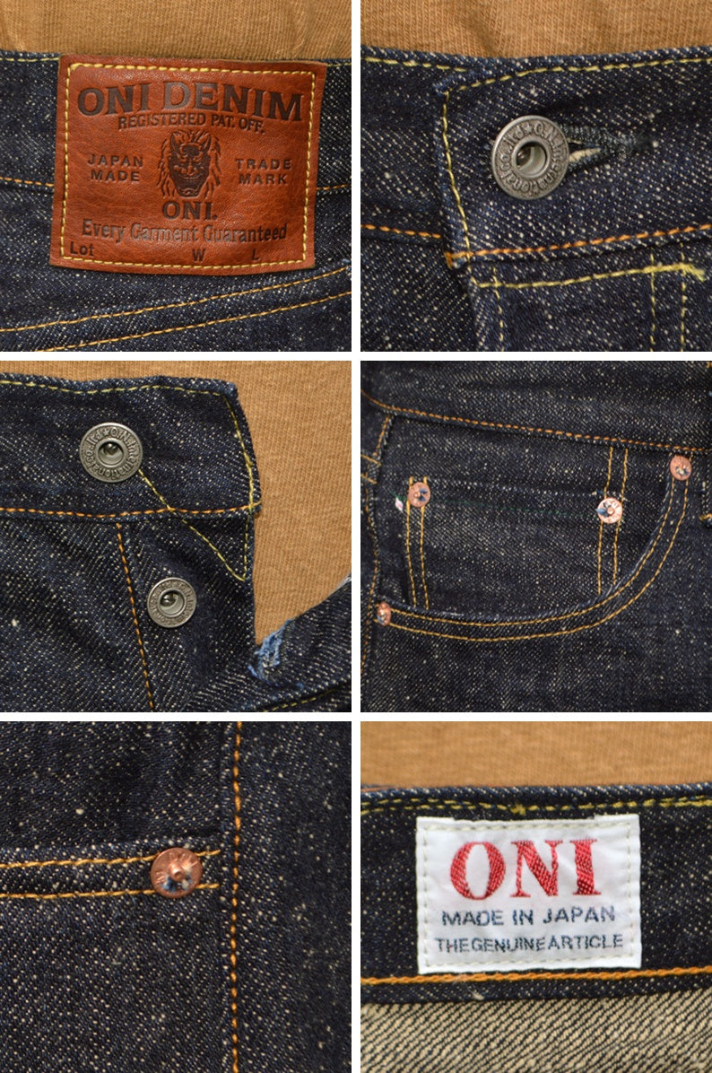 ONI DENIM "ONI-288-13.7NEP" 13.7oz NEP Denim Regular Straight