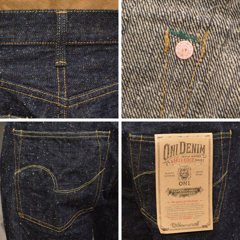ONI DENIM "ONI-288-13.7NEP" 13.7oz NEP Denim Regular Straight