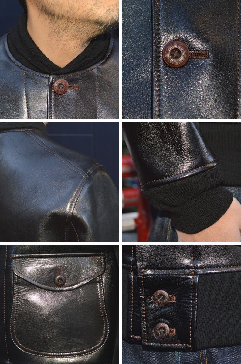 ORGUEIL "OR-4318" Aniline Steer Oil A-1 Jacket