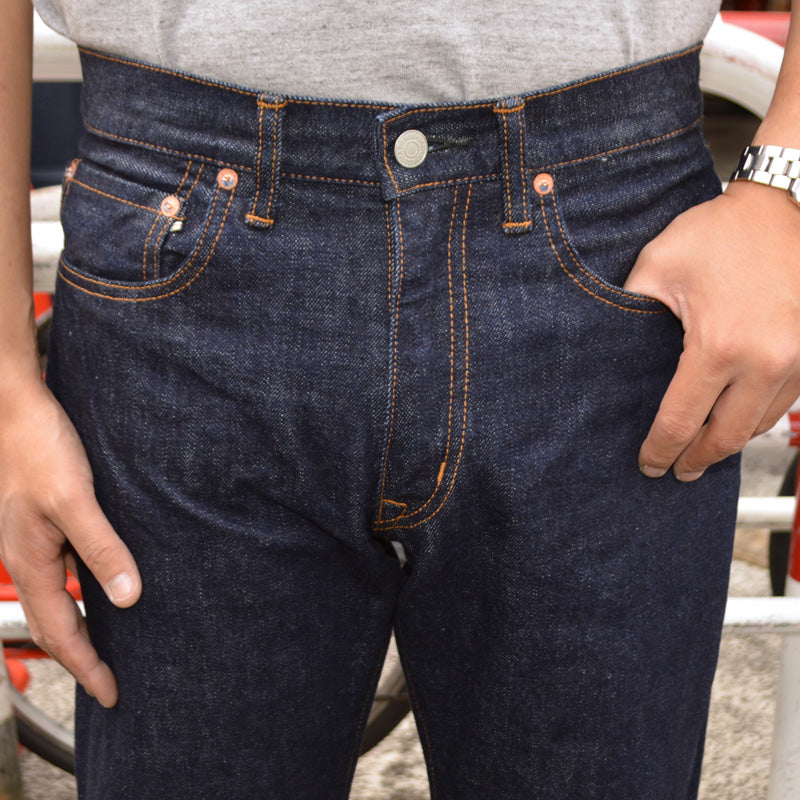 KOJIMA GENES "RNB-102RZ" 15oz Selvedge Regular Straight Zipper Fly