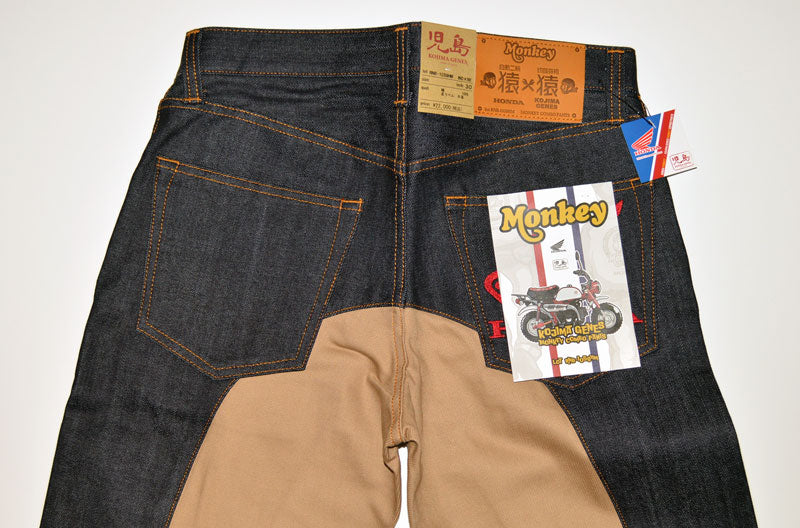 Black Friday!! 30%OFF!! KOJIMA GENES  "RNB-1059HM" HONDA Collaboration Monkey Combo Pants