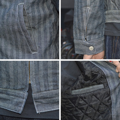 KOJIMA GENES "RNB-5064H" Herringbone Sports Jacket