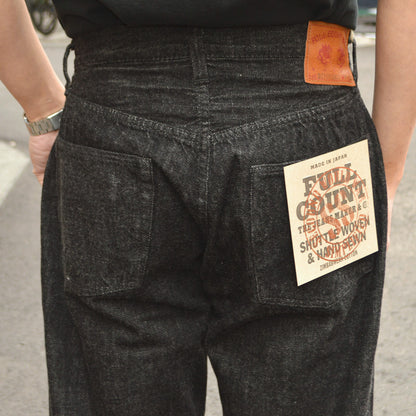 FULL COUNT "S0105BKSS" WWII Model 11.5oz Black Denim Pants