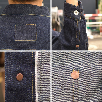 FULL COUNT "S2107SS" WWII Model 11.5oz Denim Jacket