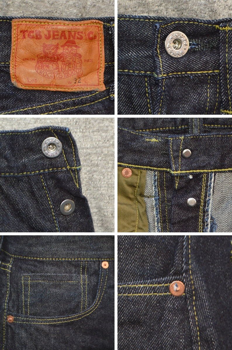 TCB jeans "S40's Jeans 14oz"