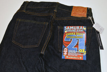 SAMURAI JEANS "S510XX21oz2" 21oz Denim Regular Straight