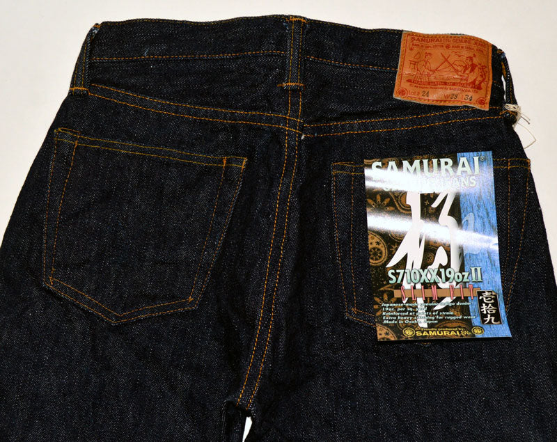 SAMURAI JEANS "S710XX19oz2" 19oz Tight Straight Slim Fit