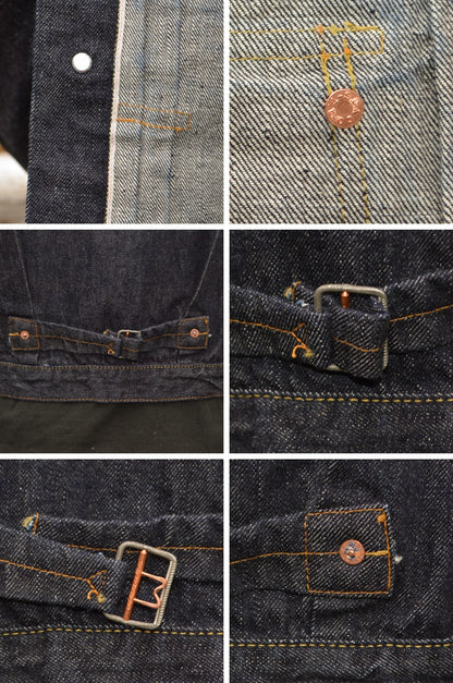 SUGAR CANE "SC11936" 13oz. Denim Blouse 1936 Model