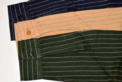 SUGAR CANE "SC28652" COKE STRIPE WORK SHIRT