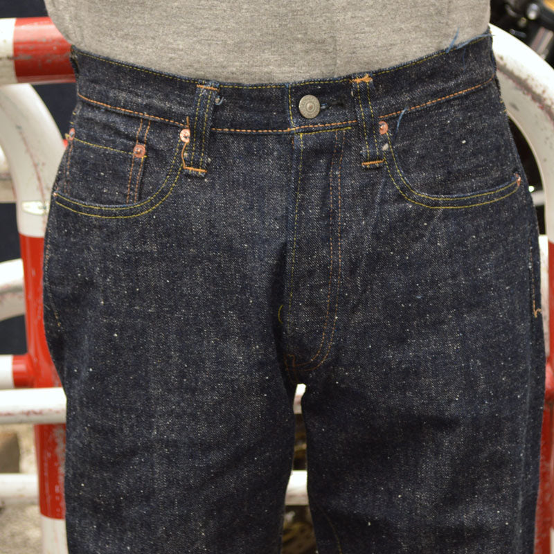 SUGAR CANE "SC40301" Sugar Cane 14oz Ryukyu Indigo Mixed Left Hand Denim Okinawa Regular Straight