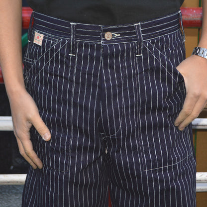 SUGAR CANE "SC40786" 9oz. Wabash Stripe Engineer Pants