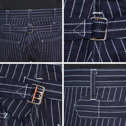 SUGAR CANE "SC40786" 9oz. Wabash Stripe Engineer Pants