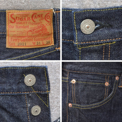 SUGAR CANE "SC42021" 14.25oz Standard Denim 2021 Model Slim Fit