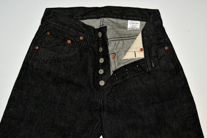 SUGAR CANE "SC42460" 14.25oz Black Denim 1947model