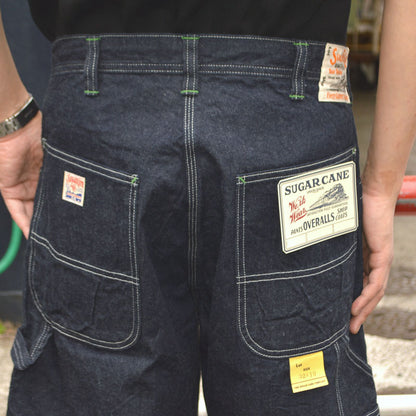 SUGAR CANE "SC52565" 11oz. Blue Denim Work Shorts