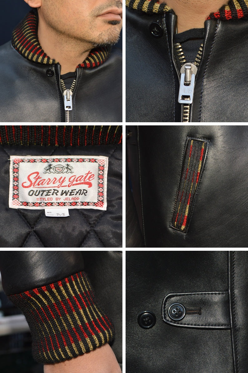 JELADO "SG94412" POMONA Leather Pharaoh Jacket