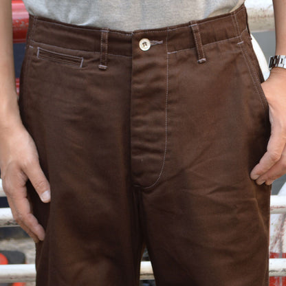 TCB jeans "Stay Gold Chino/Tree Green & Trunk Brown