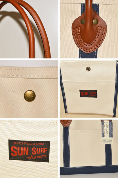 SUN SURF "SS02893" Canvas Tote Bag