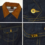TCB jeans "Storm Cats Jacket" 14.6oz Blanket Denim Jacket