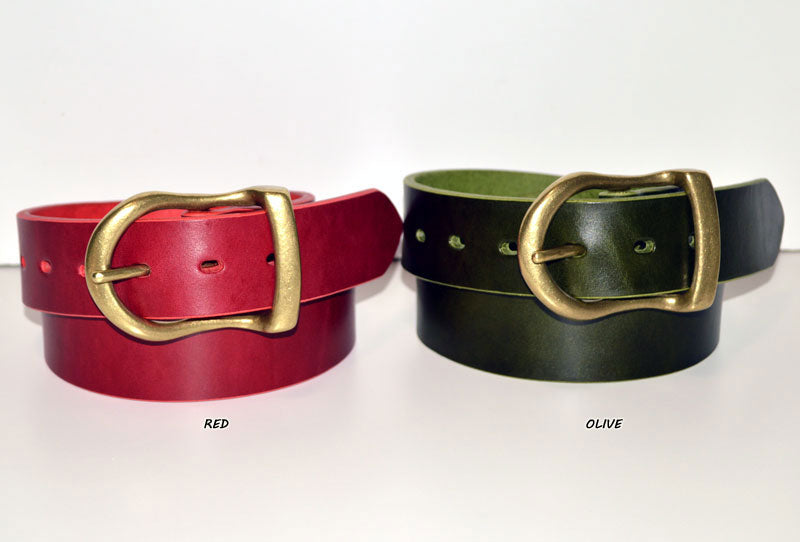 BIG JOHN "VBLT02" HIMEJI LEATHER ORIGINAL BELT (5mm)